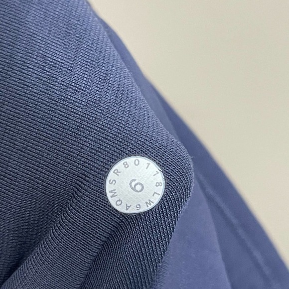 Lululemon Train Times High Rise Mesh Panel 21" Crop Tight Leggings Dazed Blue 6 - Picture 10 of 15